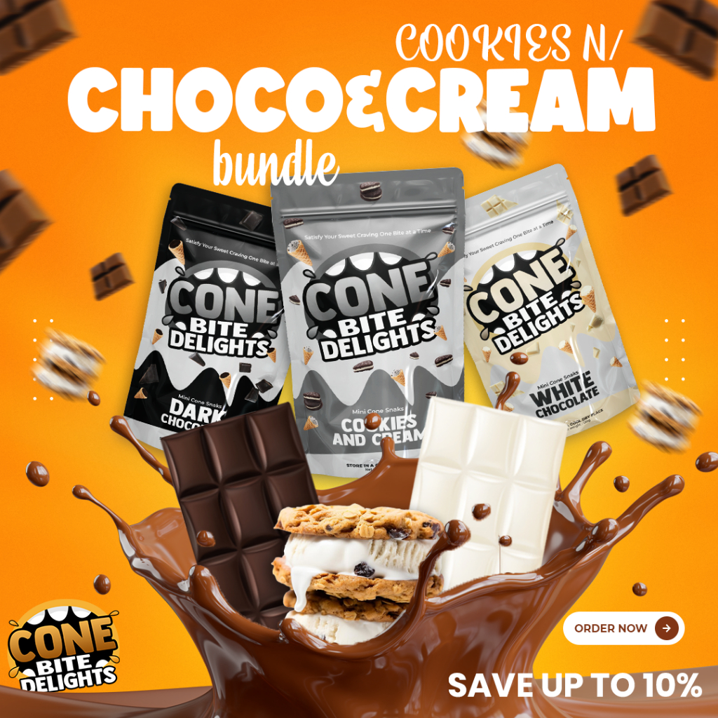 Cone Bite Delights 3 Flavors Promo Bundle